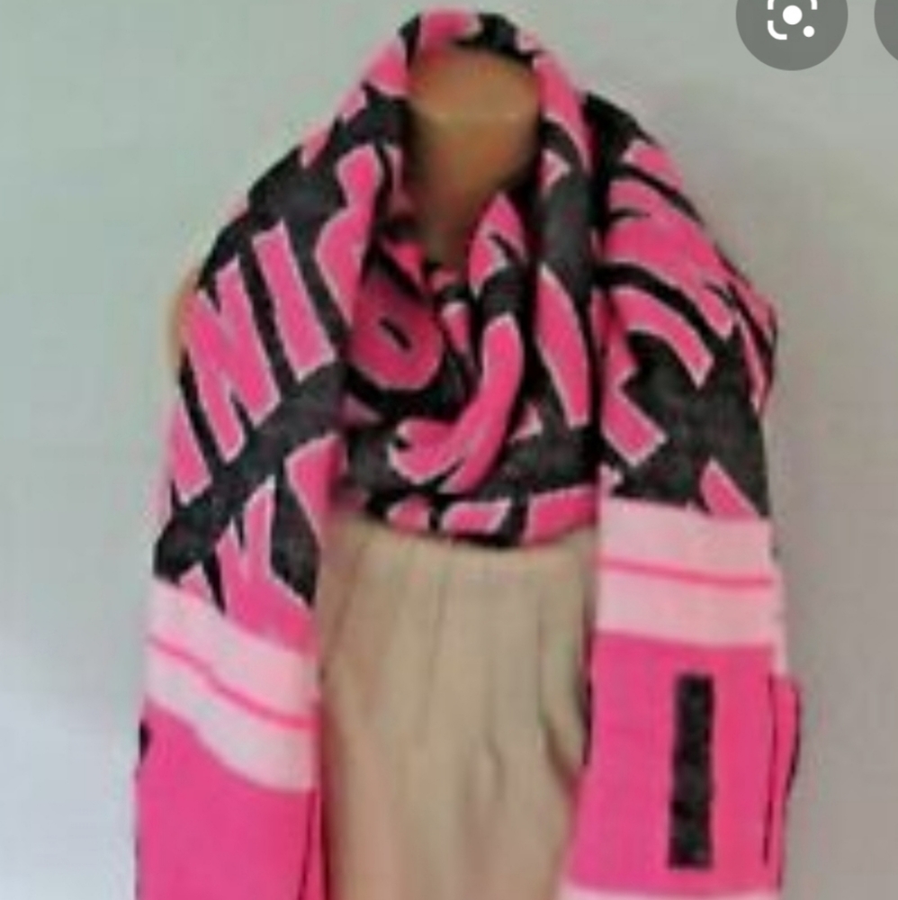 Victoria's Secret pink big Scarf